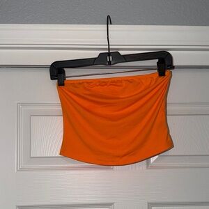 SHEIN Orange Crop Top